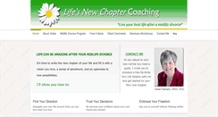 Desktop Screenshot of lifesnewchapter.com