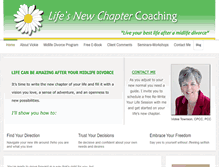 Tablet Screenshot of lifesnewchapter.com